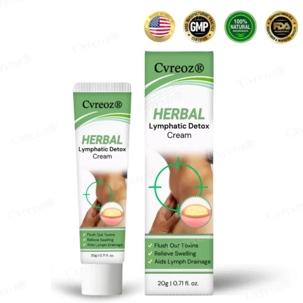 Cvreoz® Herbal Lymphatic Detox Cream