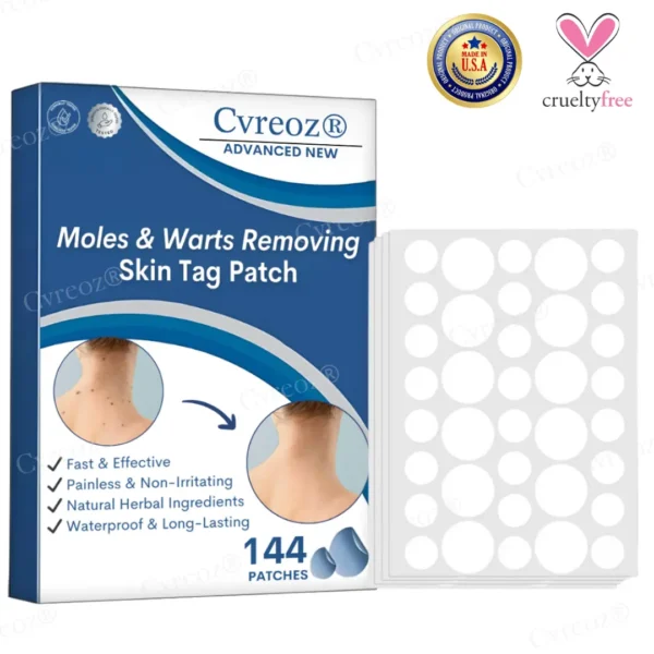Cvreoz® Moles & Warts Removing Skin Tag Patch