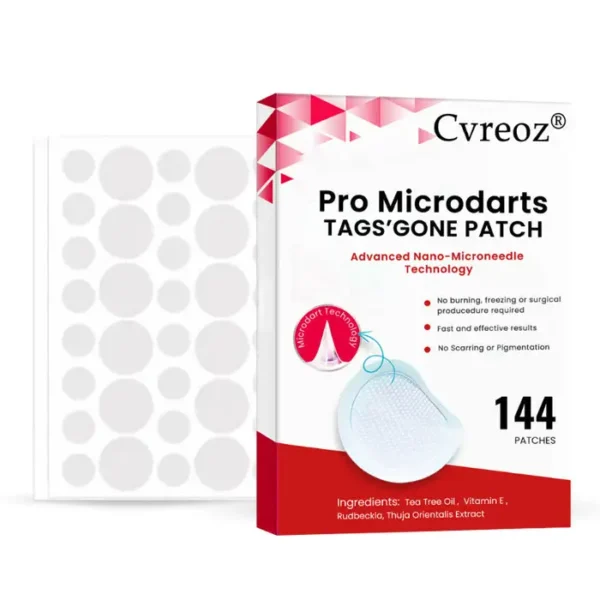 Cvreoz® Pro Microdarts Tags'gone Patch