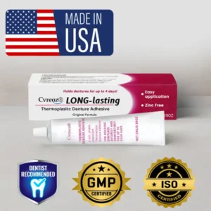 Cvreoz® Thermoplastic Denture Adhesive