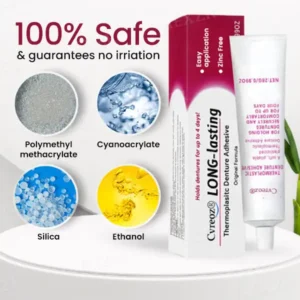 Cvreoz® Thermoplastic Denture Adhesive