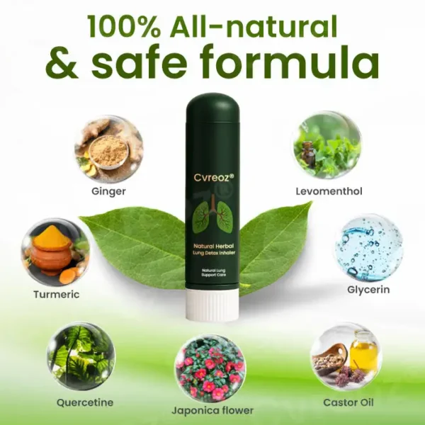 🌿 Official Store | Cvreoz® Natural Herbal Lung Detox Inhaler ✅ Breathe Free, Live Fully—25% Off Today!
